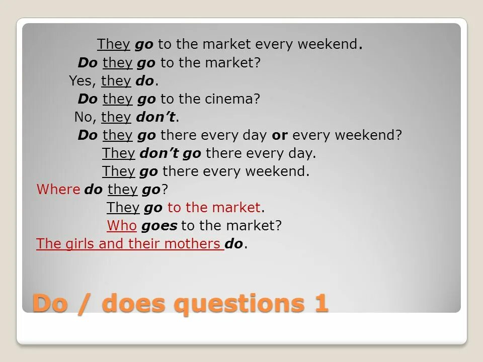 Yes no questions with does. Do does questions. does they или do they. yes they do или does. yes they do.