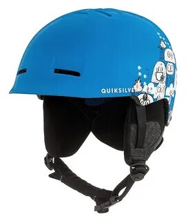 Голубые детские сноубордические шлемы quiksilver