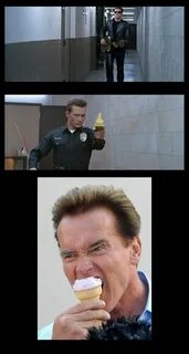 Смешной шварценеггер