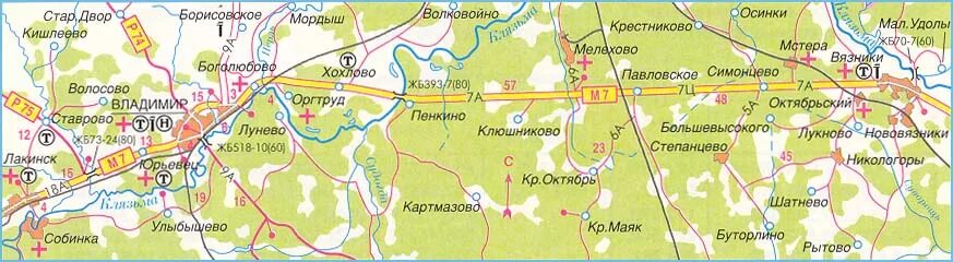 М7 Волга на карте. Трасса м7 Волга на карте. Москва Казань трасса м7 на карте. Карта дорог м 7 Чувашия.