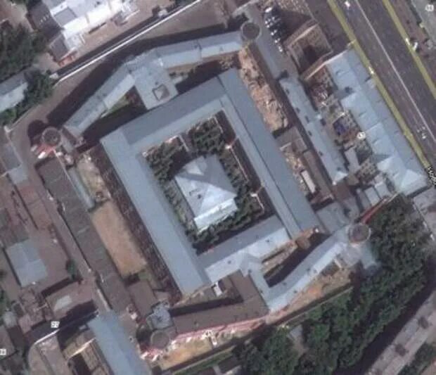 Бутырка на карте. СИЗО -2 Лефортово вид сверху. Лефортово Москва тюрьма сверху. Лефортово тюрьма вид сверху.