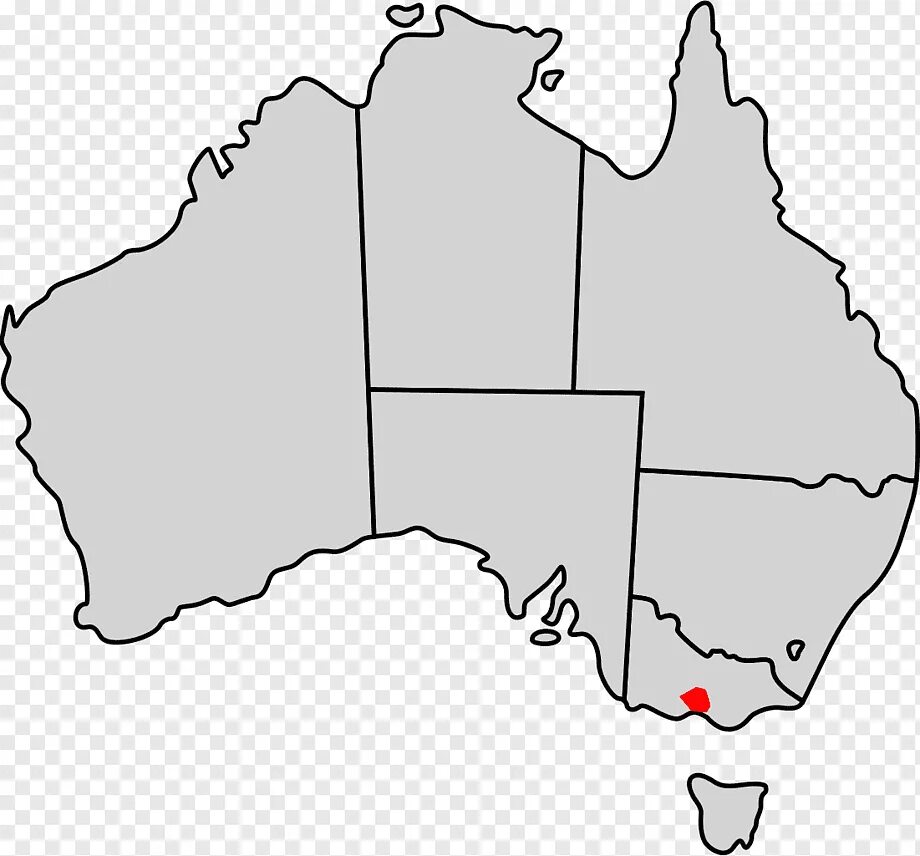 Границы Австралии. Очертания территории Австралии. Контуры границ Австралия.