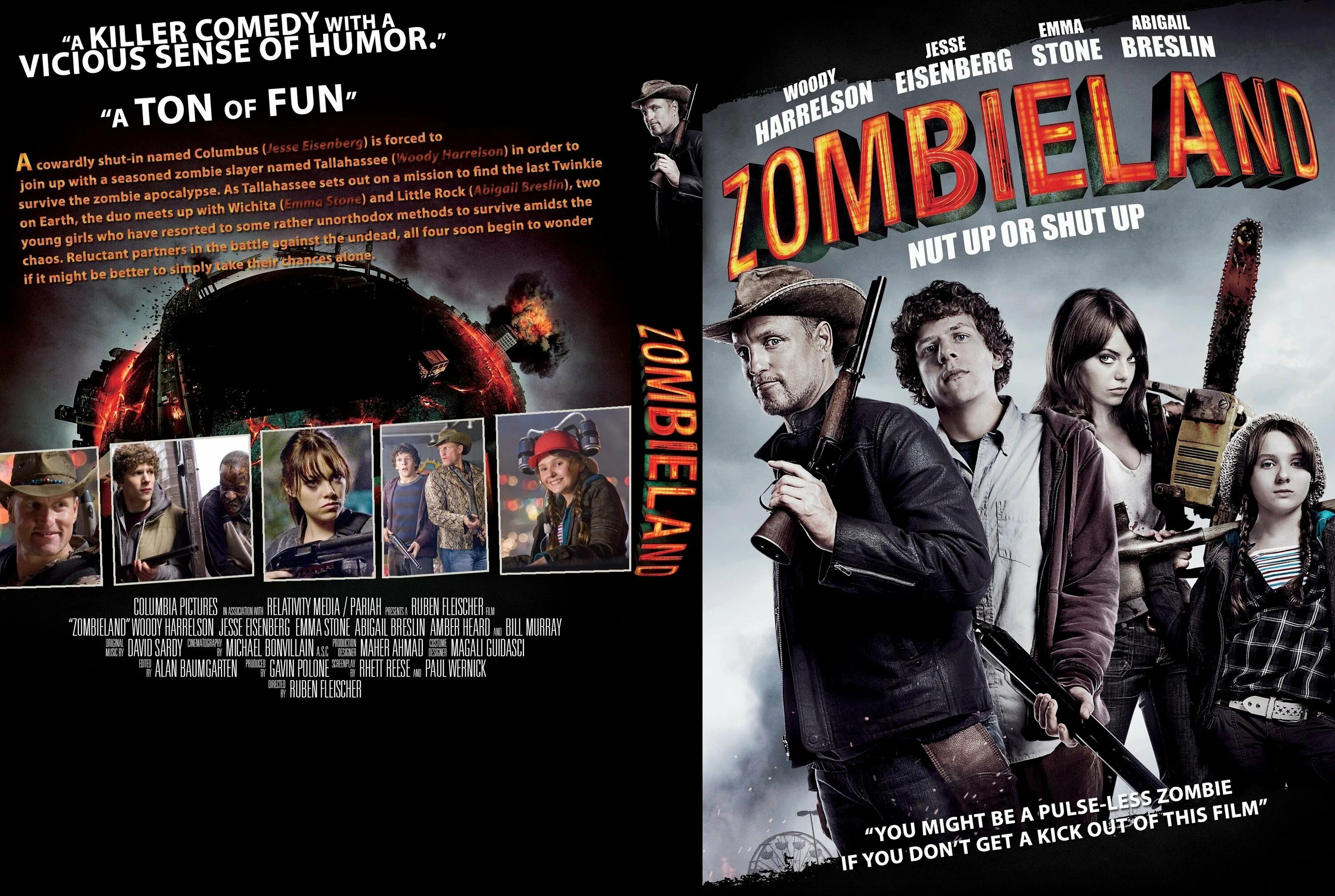Добро пожаловать в zомбилэнд отзывы. Добро пожаловать в Зомбилэнд 2009. Zombieland (2009) Постер. Добро пожаловать в Зомбилэнд Постер. Зомбилэнд 1.