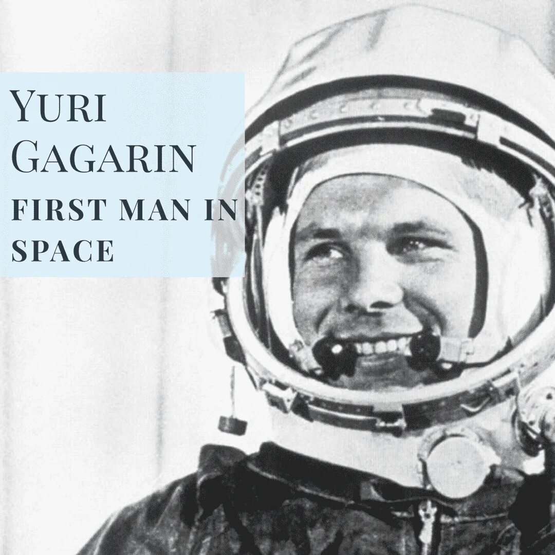 Полет гагарина в космос 12 апреля 1961. Cosmonaut Yuri Gagarin. 12 April Day of Cosmonautics. Yuri Gagarin first man in Space Monuments.