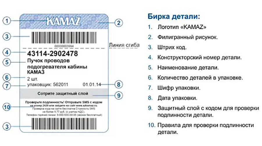 Штрих код сканер на подлинность. Бирка для деталей. Бирка КАМАЗ. Штрих коды на автозапчастях. Бирки для автозапчастей.