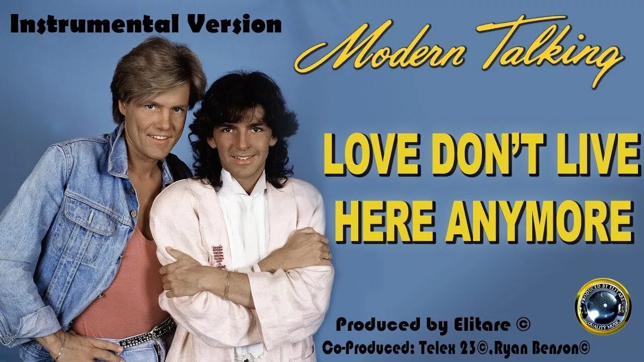 Modern talking Instrumental. Modern talking 80s Style обложка. Modern talking Love. Modern talking Instrumental Version.