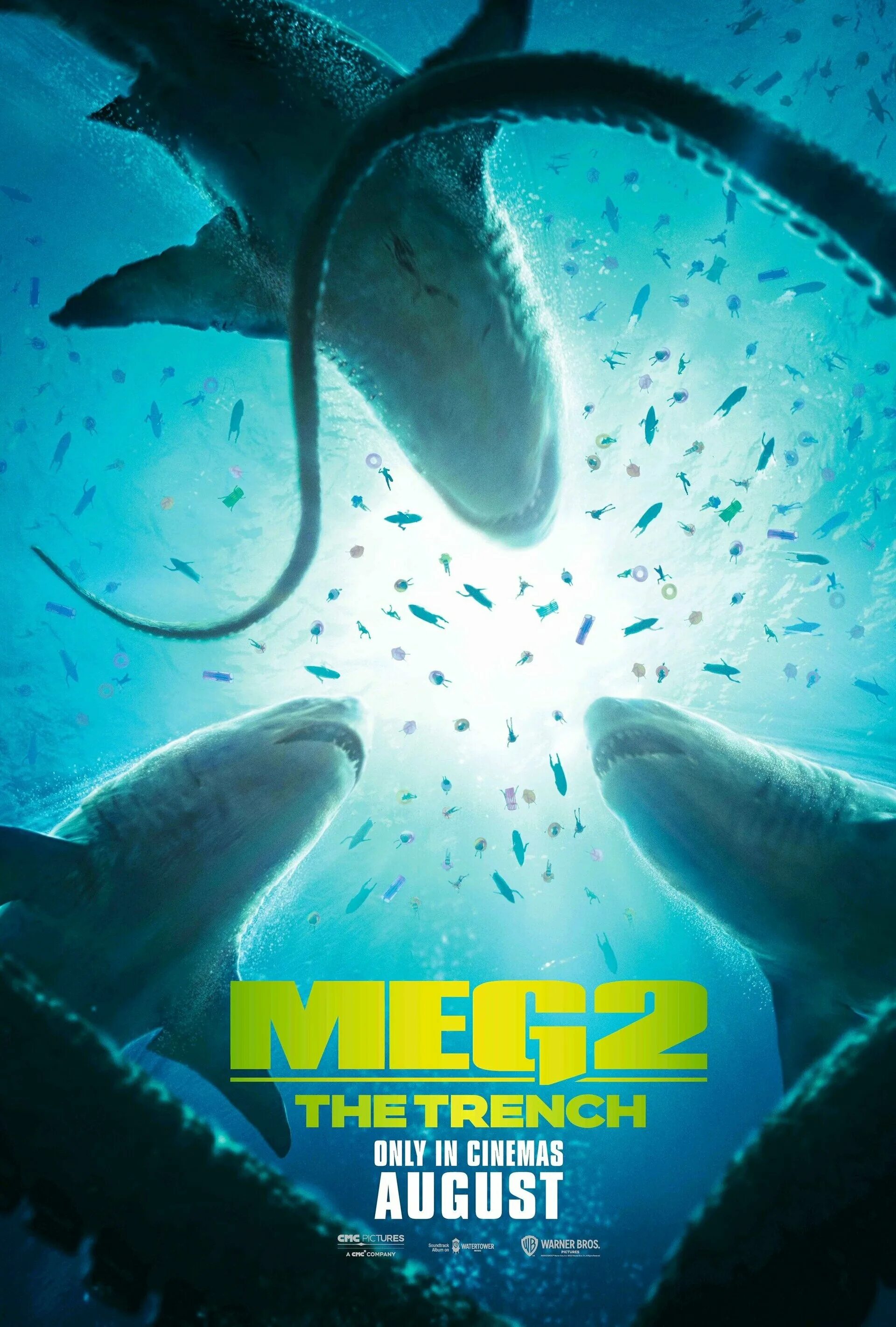 Мег 2 впадина 2023. Меги 2 бездна трейлер