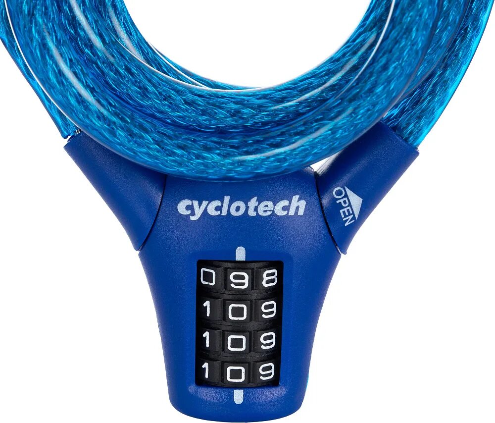 Blue lock 252. Велозамок кодовый Cyclotech CLK-3b code Lock. Велозамок Cyclotech CLK-3bl. Cyclotech замок велосипедный. Cyclotech замок велосипедный 10 mm 1800 mm.