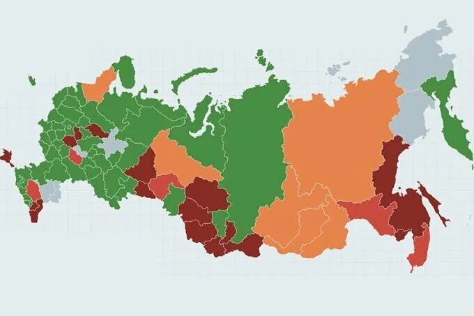 18 областей россии