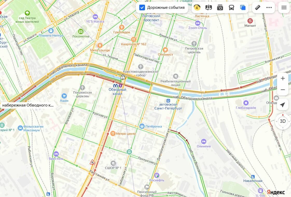 Лиговский проспект санкт петербург карта