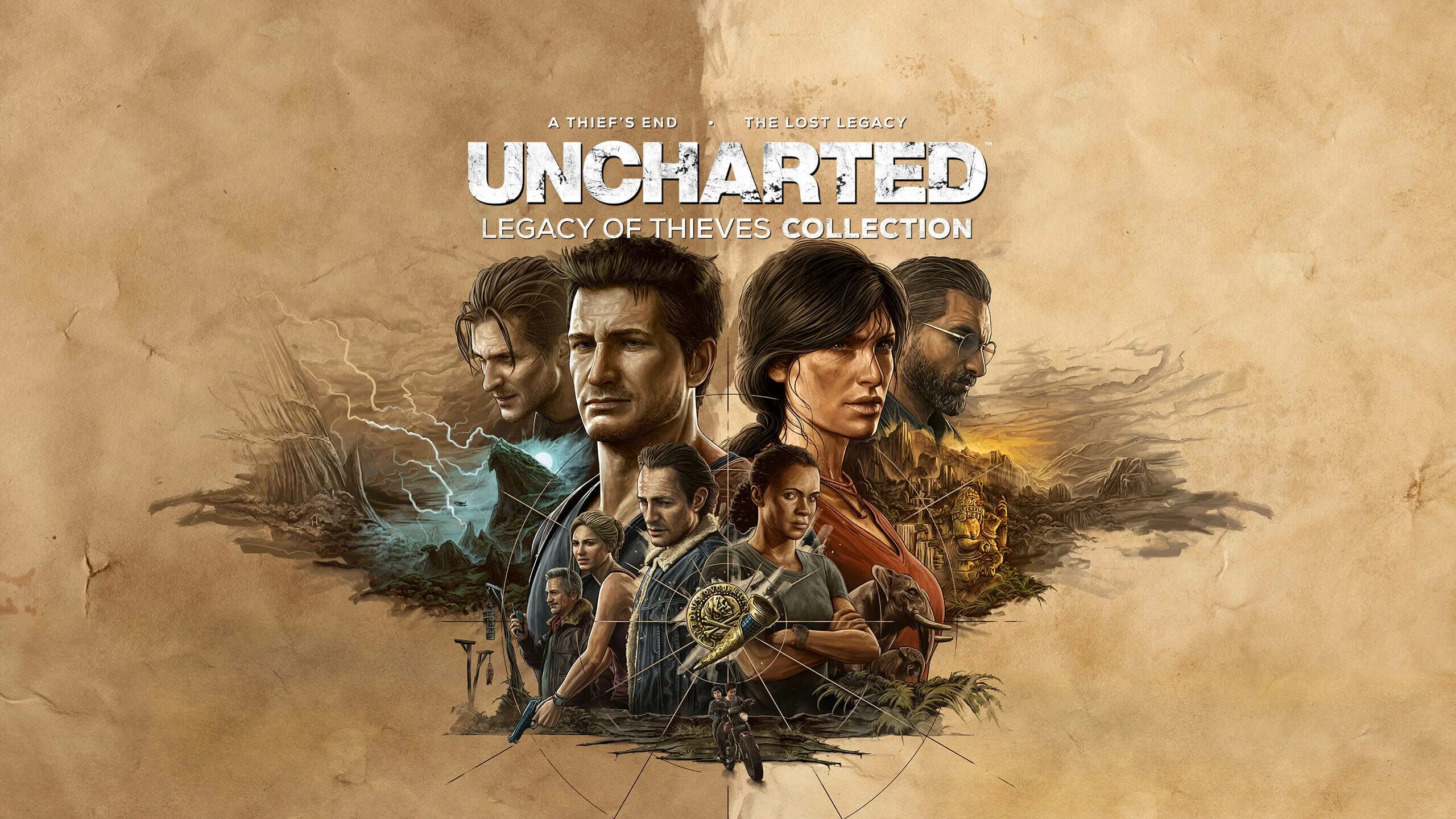 Uncharted™: наследие воров. Uncharted Legacy of Thieves collection Постер. Анчартед Legacy. Uncharted™: наследие воров. Коллекция.