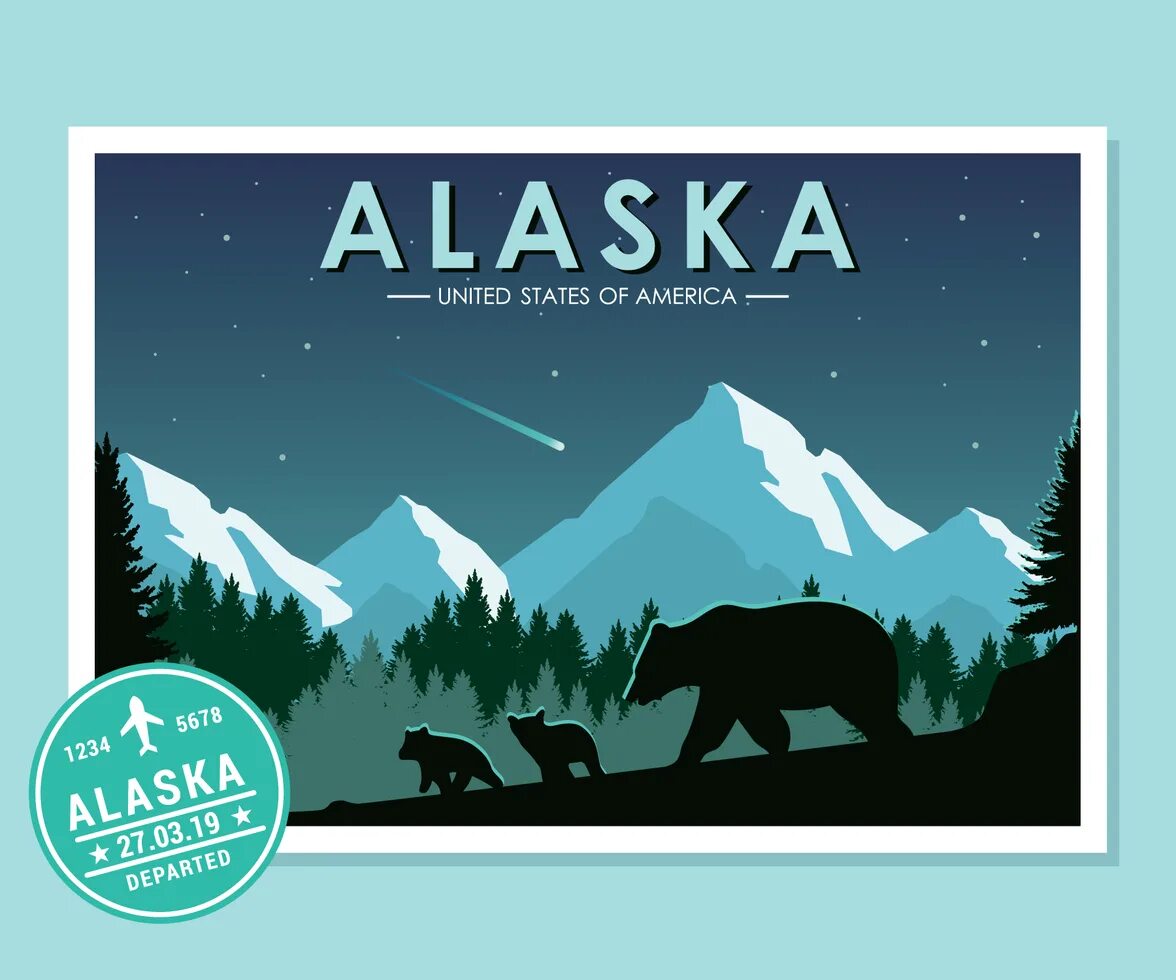 Аляска логотип. Герб Аляски. Символ штата Аляска. Постер Аляска. Английский язык страница 91 аляска