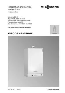 Viessmann vitopend 050