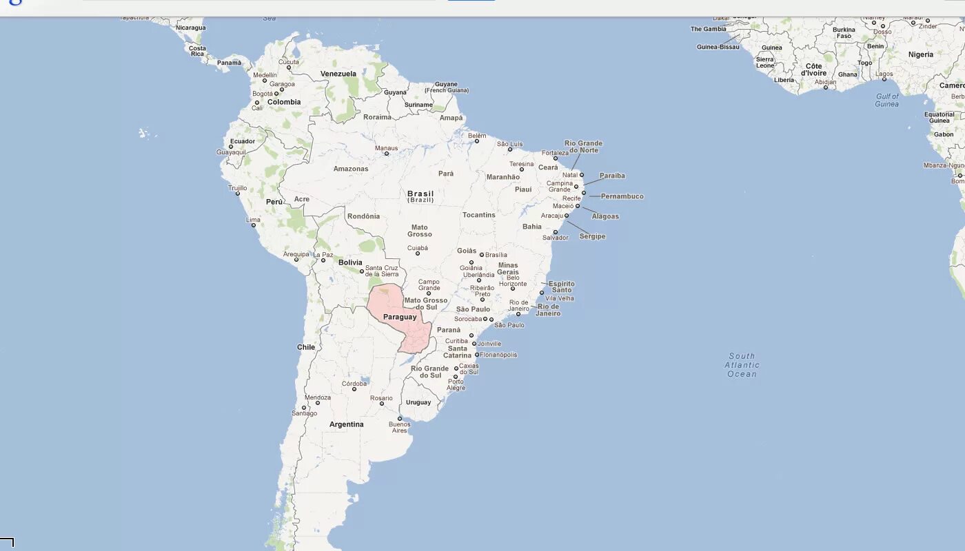 Уругвай и Парагвай на карте. Уругвай на карте Южной Америки. Уругвай на карте Америки.