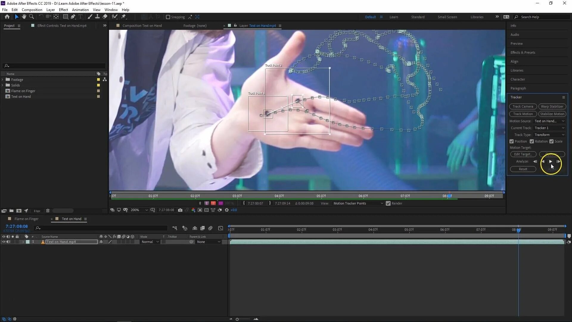 Motion stabilization