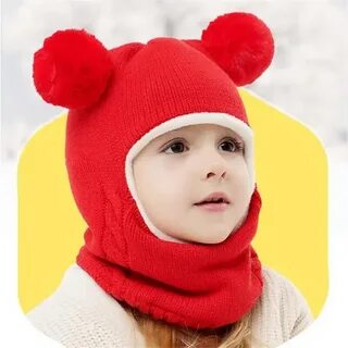 Детские шапки шарф