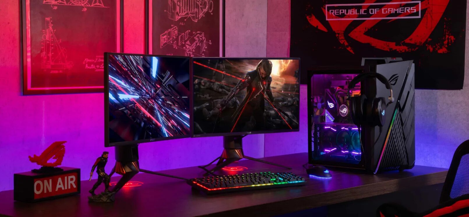 Asus rog strix amd gaming. ASUS ROG Strix g35. Компьютер ASUS ROG Strix. ROG Strix ga35. ASUS ROG Strix 35 ПК.