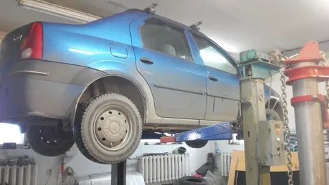 Поднять рено логан 1