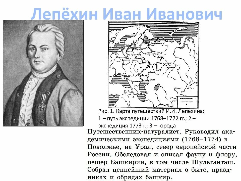 Географ страновед. Экспедиция Лепехина 1768-1773. Экспедиция Ивана Лепехина карта.