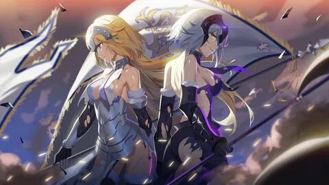 Jeanne D Arc Leticia, Ruler, Alter Top Imagem, Dragon Knight, Purple Eyes, ...