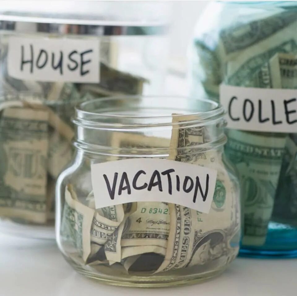 To set in money. Set aside money.