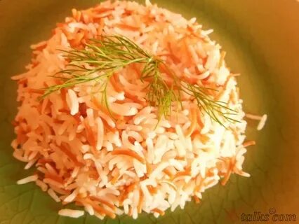 Рис без морковки