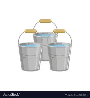 3 ведра с водой