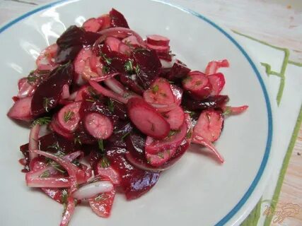 Редиска с маслом