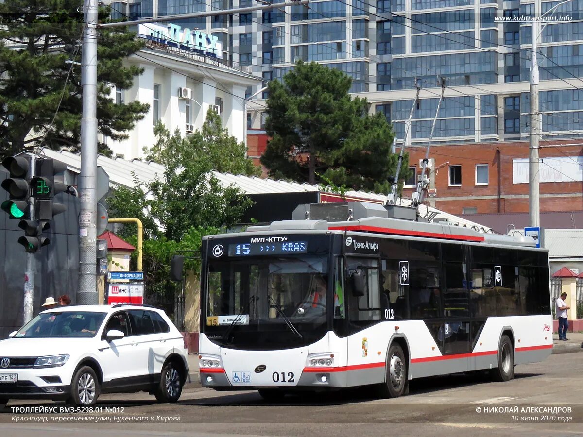 троллейбус 8 краснодар маршрут