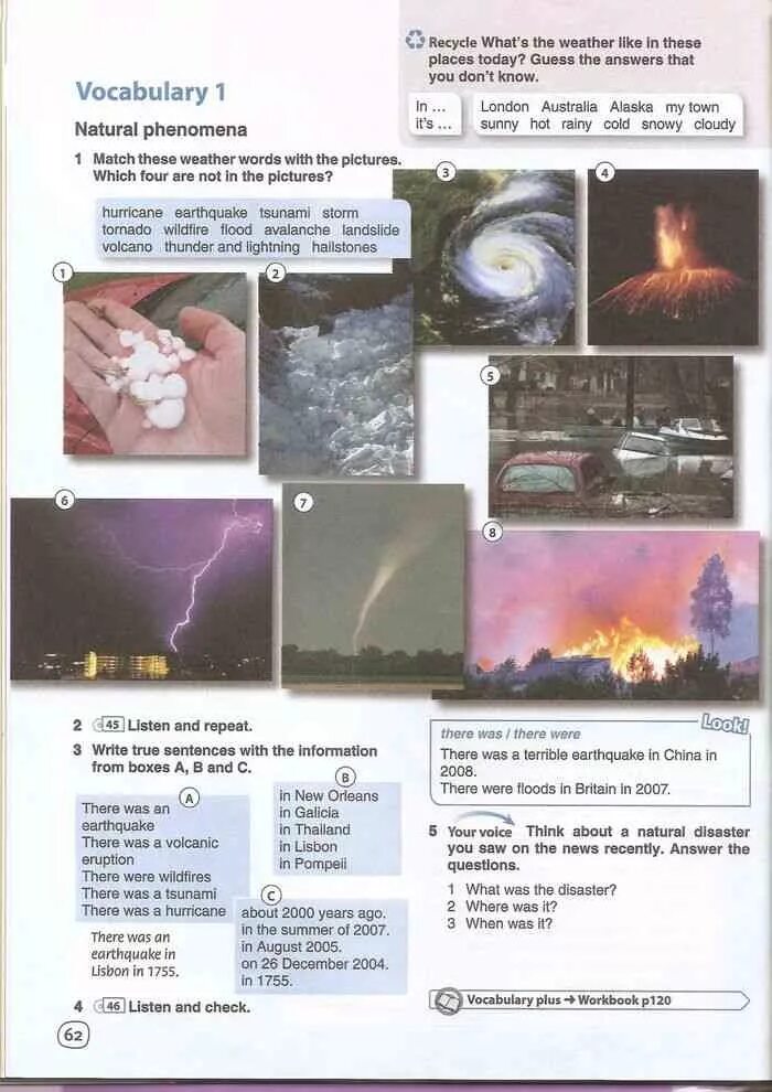 Английский язык 7 класс комарова стр 103. Natural phenomena 7 класс. Английский язык 7 класс Комарова учебник natural phenomena. Учебник по английскому 7 класс Комарова. Английский язык 7 класс Комарова учебник.