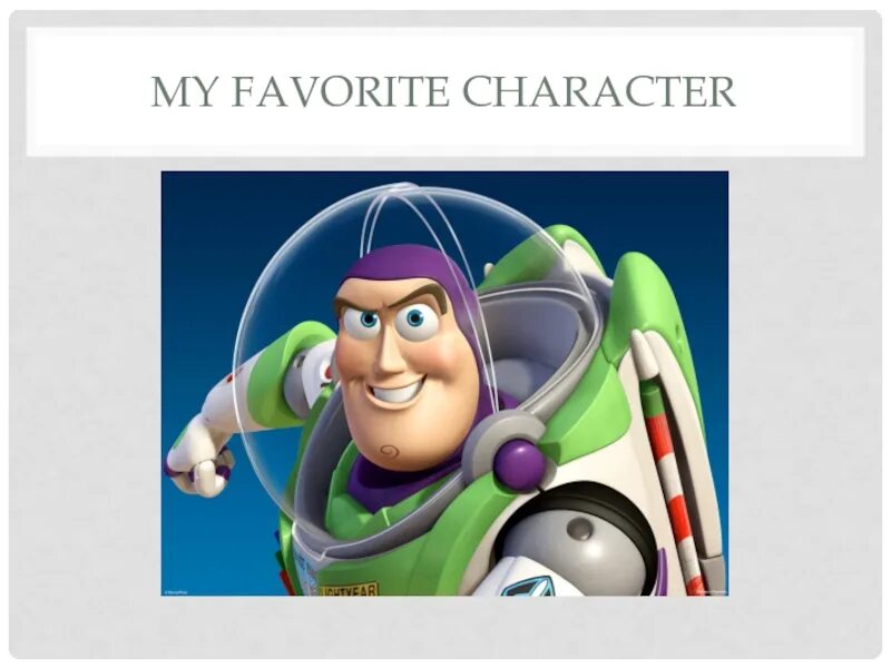 My favourite character