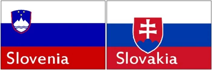 Флаг Словении и Словакии и России. Флаг Словении и Словакии и Сербии. Флаг Словении и флаг Словакии. Флаг Словакии и Словении отличия. Флаг словении и словакии