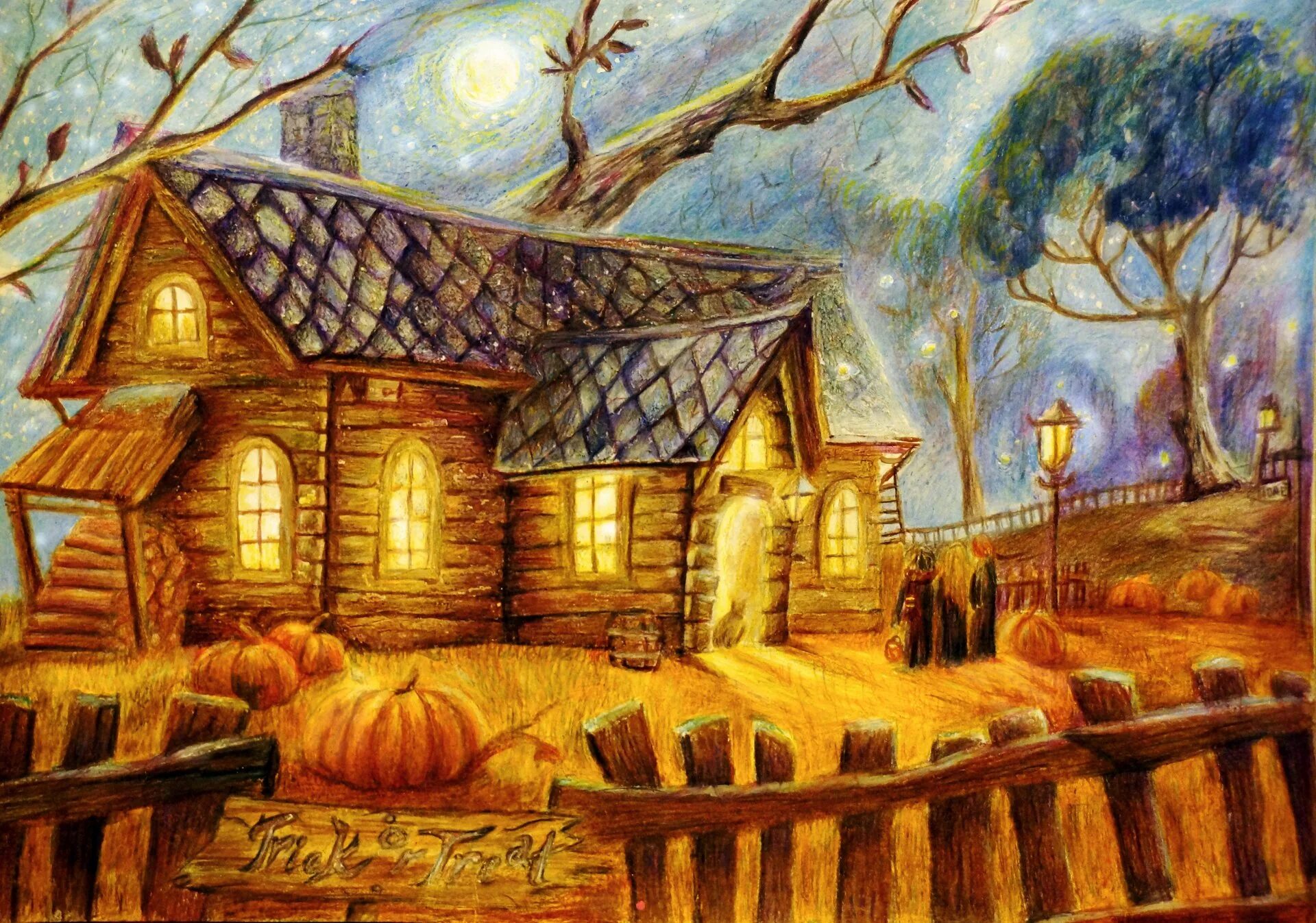 Деревенская сказка. Сказочный деревенский домик. Осень Сказочная деревня. Сказочный осенний домик. Картины для деревянного дома.