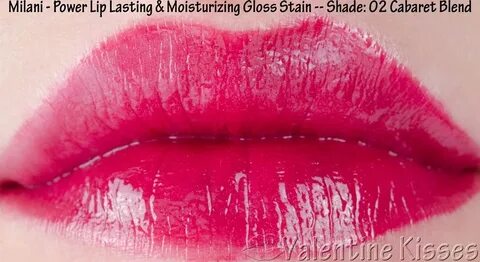Milani Power Lip Lasting & Moisturizing Gloss Stain - swatch