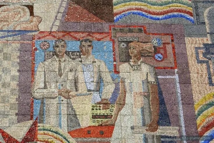 Los mosaicos soviéticos que profetizaron un futuro mejor Mosaicos, Ideas de mosa
