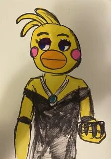 toy chica in her revenge dress 