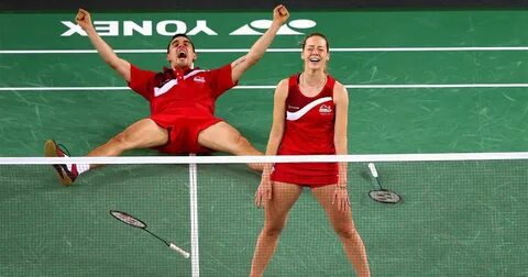 I saw some badminton on tv
