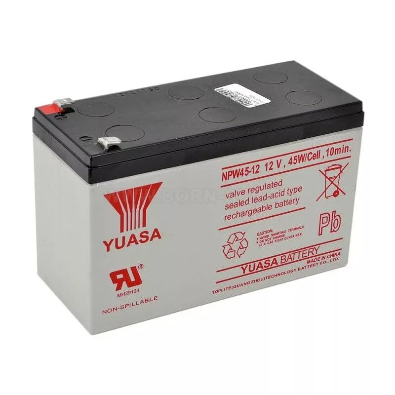 Yuasa аккумуляторы купить. АКБ npw45-12. Аккумуляторная батарея Yuasa rew45-12 12v/9ah (#rew45-12). Yuasa npw45-12 12v 45w/Cell 10 min. Yuasa NPW 12 V 45w.