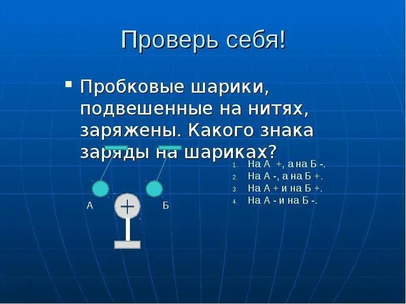 Какой знак заряда имеет альфа. Шарики подвешенные на нитках заряжены. Пробковый шарик зарядом. Заряды шаров. Шарики подвешенные на нитях заряжены каковы знаки подвешенных шаров.