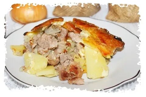Простой рецепт свинины с картошкой