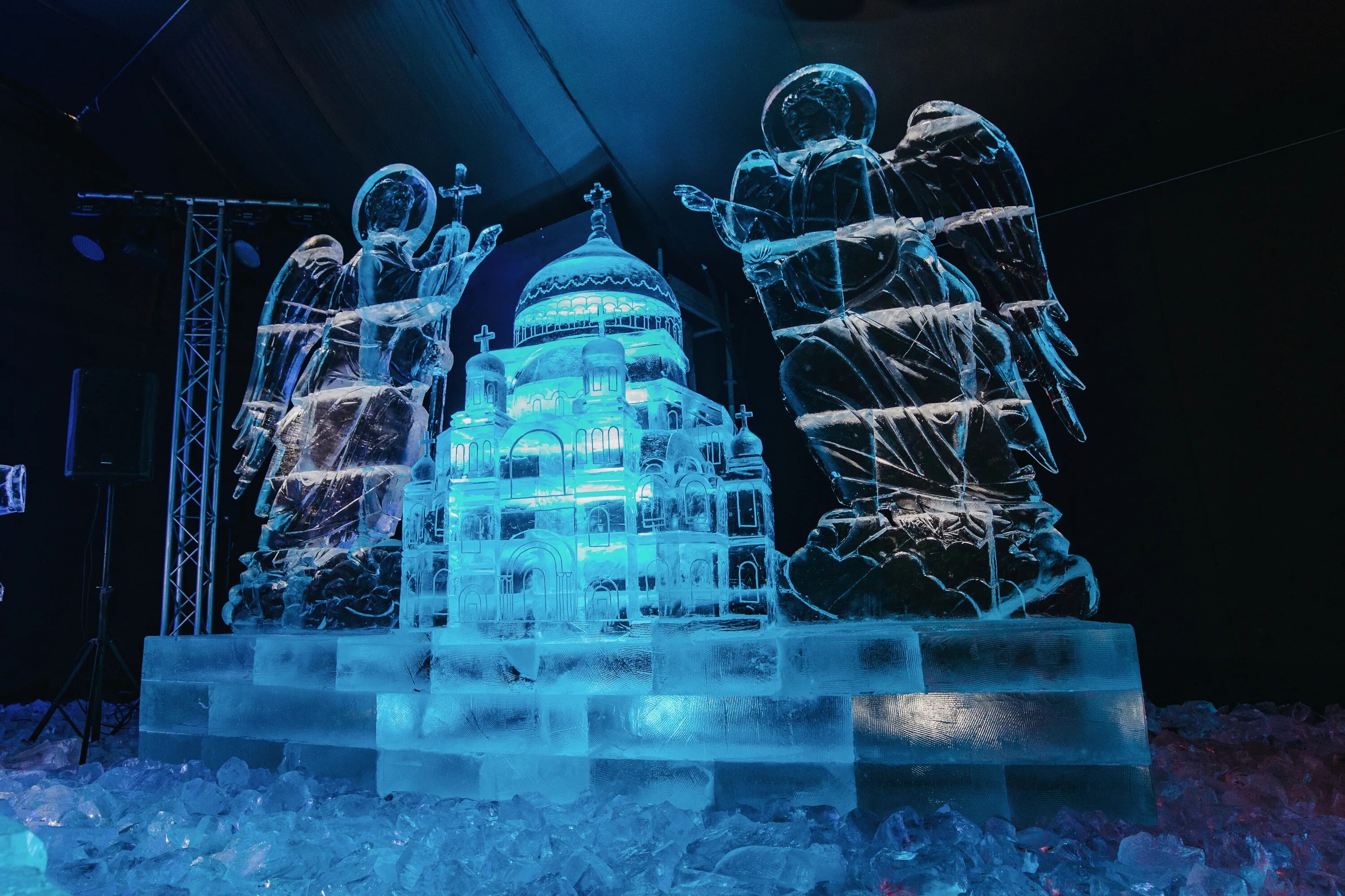 Фестиваль ледовых скульптур кроншлед. Кроншлед 2023. Кронштадт ледовые фигуры. Парк ледяных скульптур.