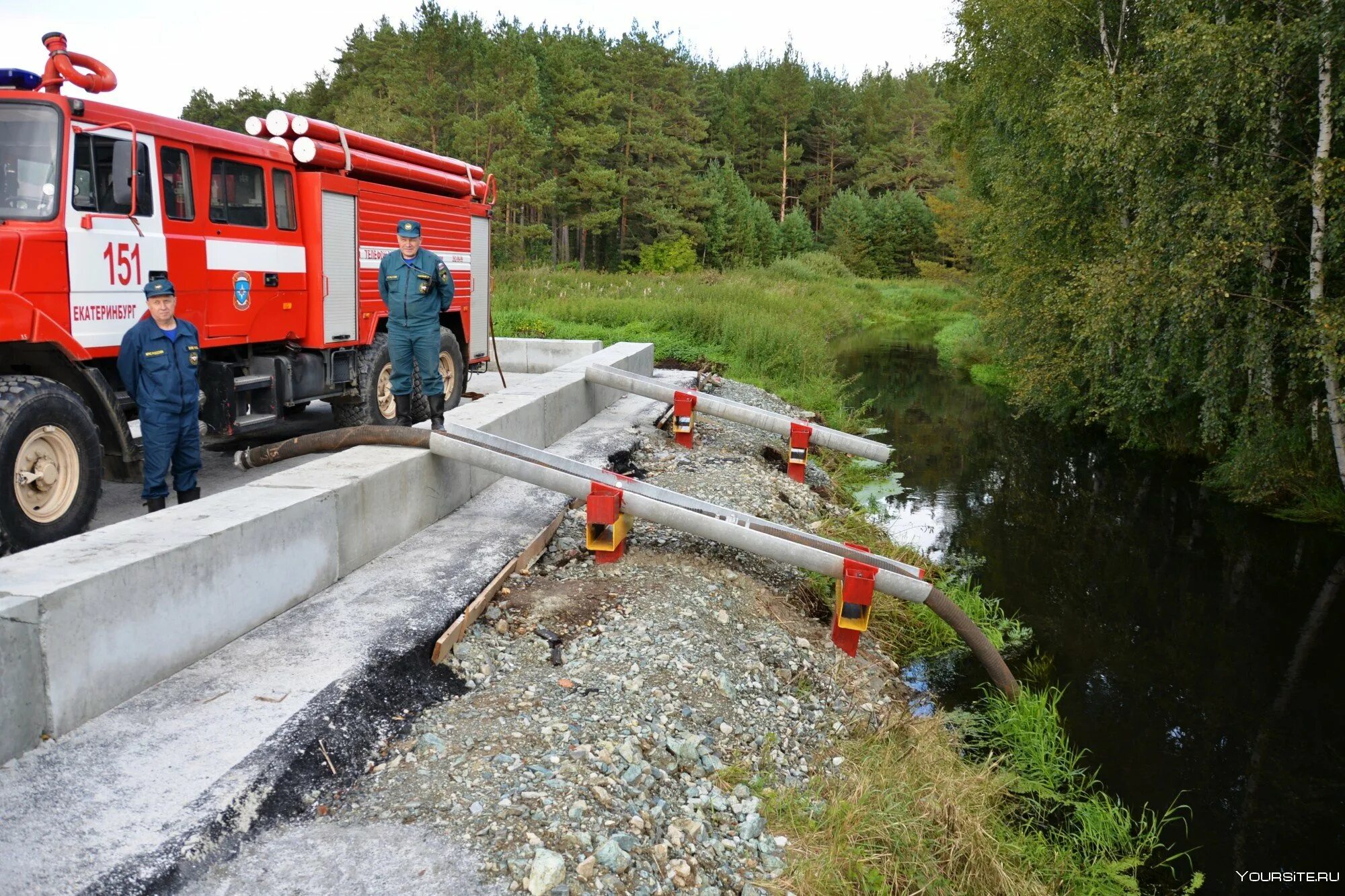 Устройство противопожарных водопроводов. Забор воды из водоема пожарной машиной ЗИЛ 131 АЦ 40. Пожарный водоем. Забор воды из пожарного водоема. Противопожарный пруд.