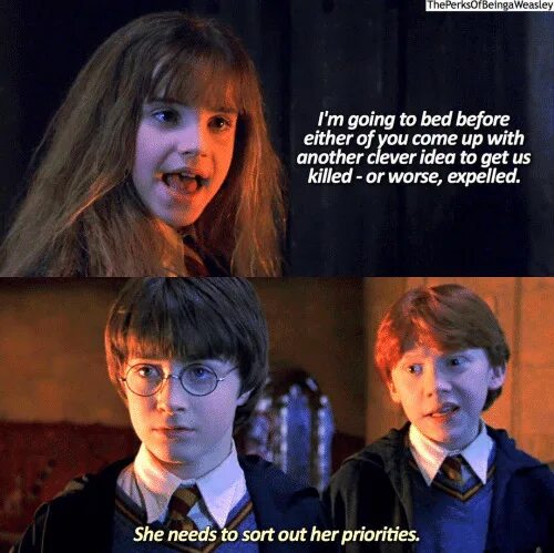 Hermione or worse expelled. I'M going to Bed. Before going to Bed. Im said im going going