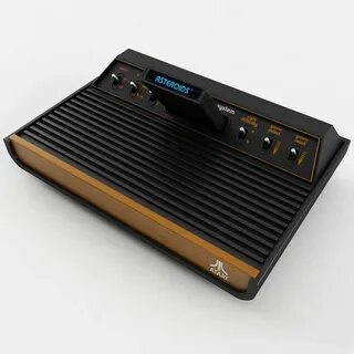 Коллекция Atari 2600 VCS royalty-free 3d model - Preview no. 6.