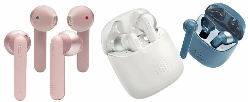 Б/У и уценка Беспроводные наушники JBL Tune 225 TWS, USB Type-C, pink - купить в