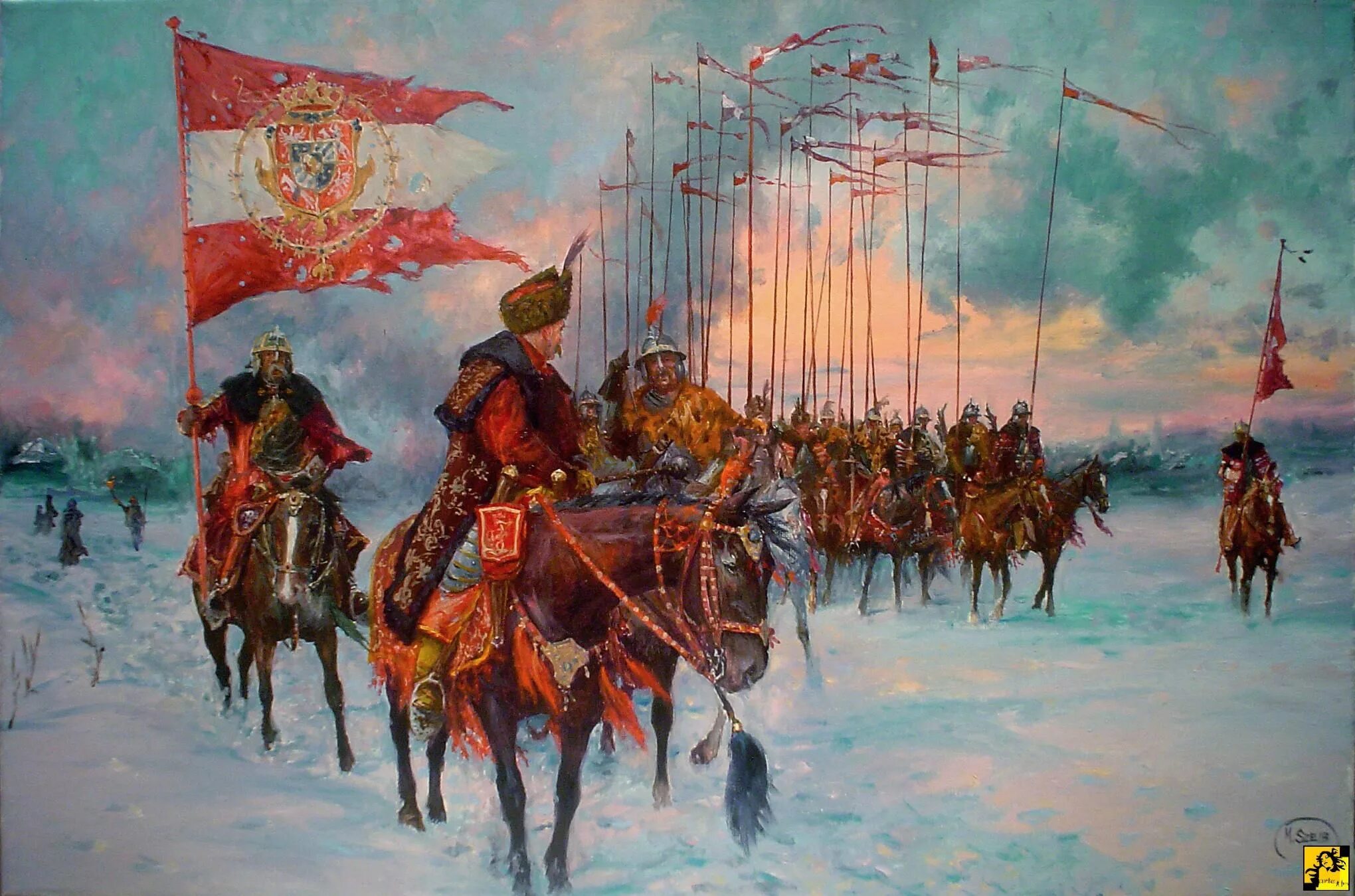 Войны россии всех времен. Mirosław Szeib Гусария. Польские войска 17 век. Войско речи Посполитой 16 век.