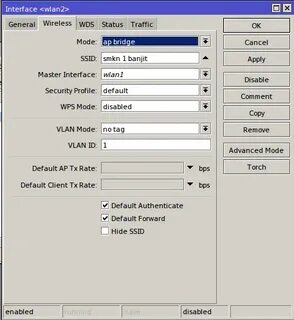 Mikrotik interface