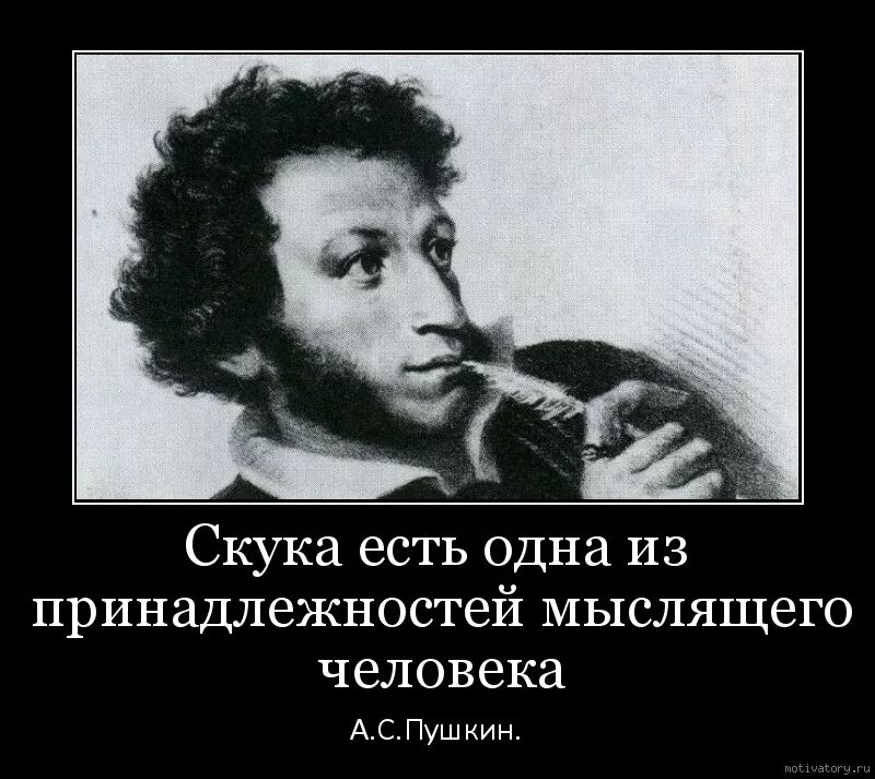 Скука враг. Пушкин демотиваторы. Поэт демотиватор. Демотиваторы про писателей. Демотиваторы про Пушкина.