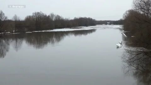 Уровень реки сура алатырь