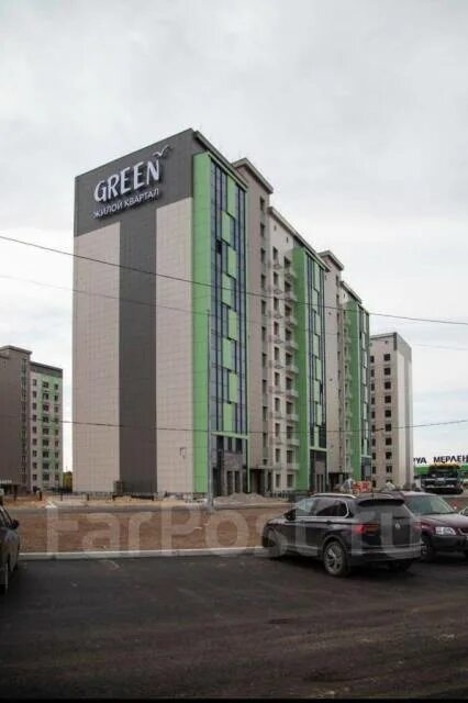 Green хабаровск ул трехгорная ул воронежская фото Жилой квартал "Green" в Хабаровске от ООО СЗ Ю-ДЕВЕЛОПМЕНТ купить квартиру в н